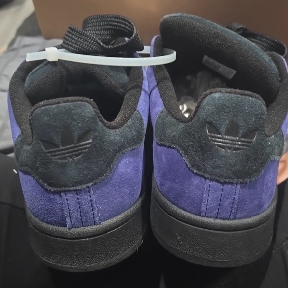 Women’s Adidas Royal Blue and Black Sneakers - Picture 6 of 7